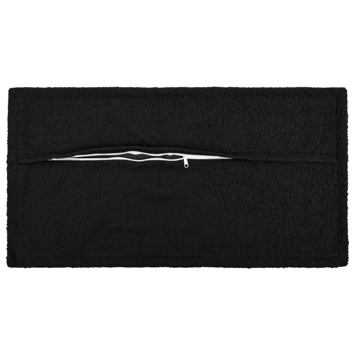 Presvlaka za jastuk 6 pcs HOUTEN Crna 40 x 80 cm Bouclé