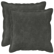 Presvlaka za jastuk 2 pcs HOUTEN Antracit 45 x 45 cm