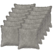 Presvlaka za jastuk 12 pcs HOUTEN Svjetlosiva 45 x 45 cm