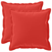 Presvlaka za jastuk 2 kom. HOUTEN Crvena 45 x 45 cm Poliester