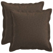 Presvlaka za jastuk 2 pcs HOUTEN Sivosmeđa 50 x 50 cm
