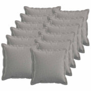 Presvlaka za jastuk 12 pcs HOUTEN Oblačnosiva 50 x 50 cm