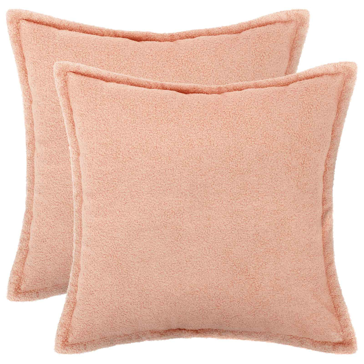 Presvlaka za jastuk 2 pcs HOUTEN Ružičasta 50 x 50 cm Bouclé