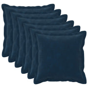 Presvlaka za jastuk 6 pcs HOUTEN Plava 50 x 50 cm