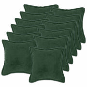 Presvlaka za jastuk 12 pcs HOUTEN Tamnozelena 50 x 50 cm Bouclé