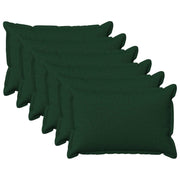 Presvlaka za jastuk 6 pcs HOUTEN Tamnozelena 50 x 70 cm