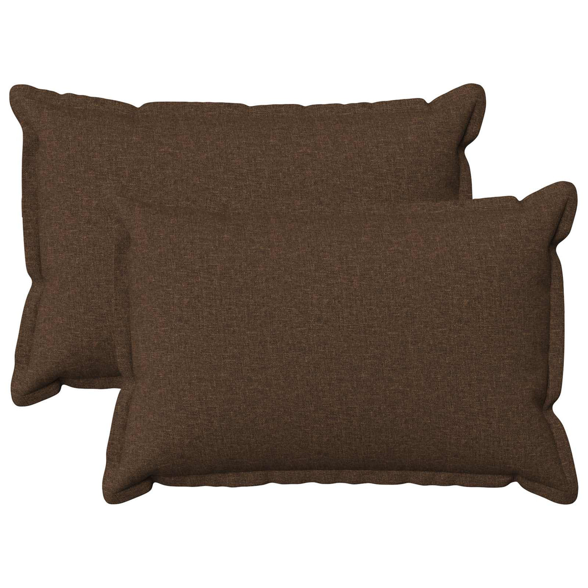 Presvlaka za jastuk 2 pcs HOUTEN Smeđa 50 x 70 cm Umjetni lan