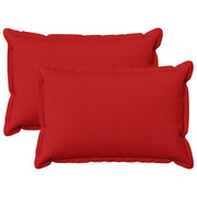 Presvlaka za jastuk 2 pcs HOUTEN Crvena 50 x 70 cm Umjetni lan