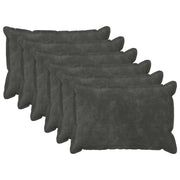 Presvlaka za jastuk 6 pcs HOUTEN Antracit 50 x 70 cm
