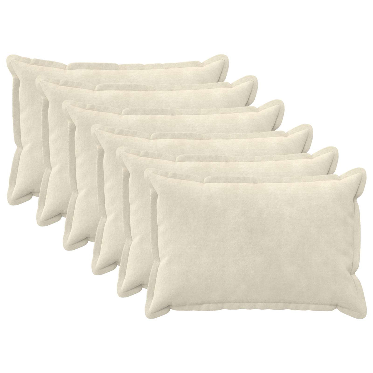Presvlaka za jastuk 6 pcs HOUTEN Krem 50 x 70 cm
