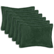 Presvlaka za jastuk 6 pcs HOUTEN Tamnozelena 50 x 70 cm Bouclé