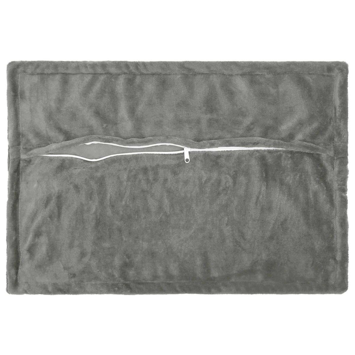 Presvlaka za jastuk 6 kom. HOUTEN Tamnosiva 50 x 70 cm Flanel