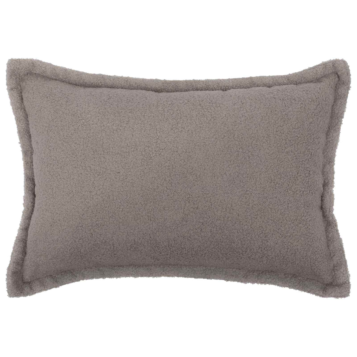 Presvlaka za jastuk 2 pcs HOUTEN Svjetlosiva 50 x 75 cm Bouclé