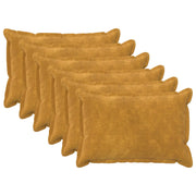 Presvlaka za jastuk 6 pcs HOUTEN Žuta 50 x 75 cm