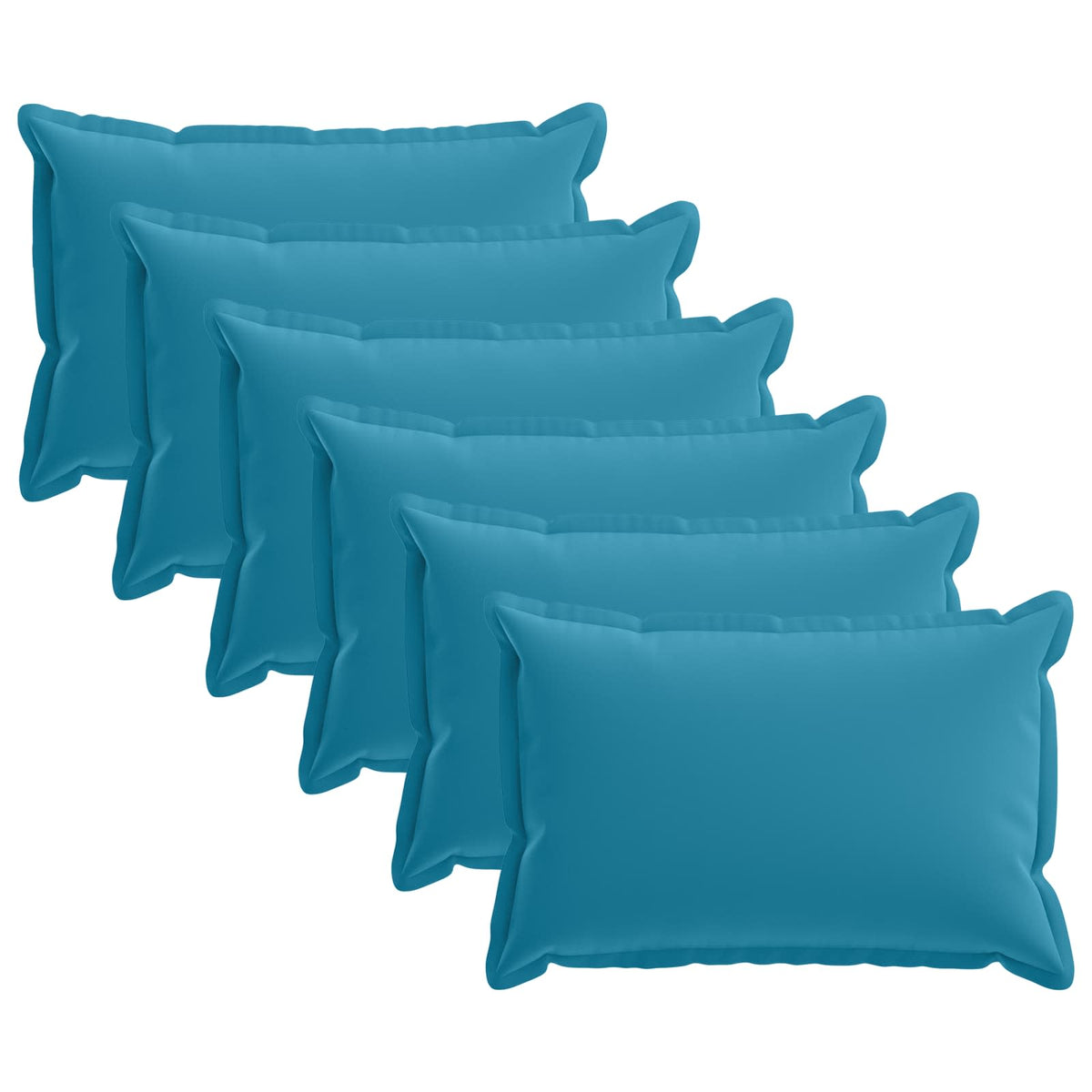 Presvlaka za jastuk 6 kom. HOUTEN Svjetloplava 50 x 75 cm