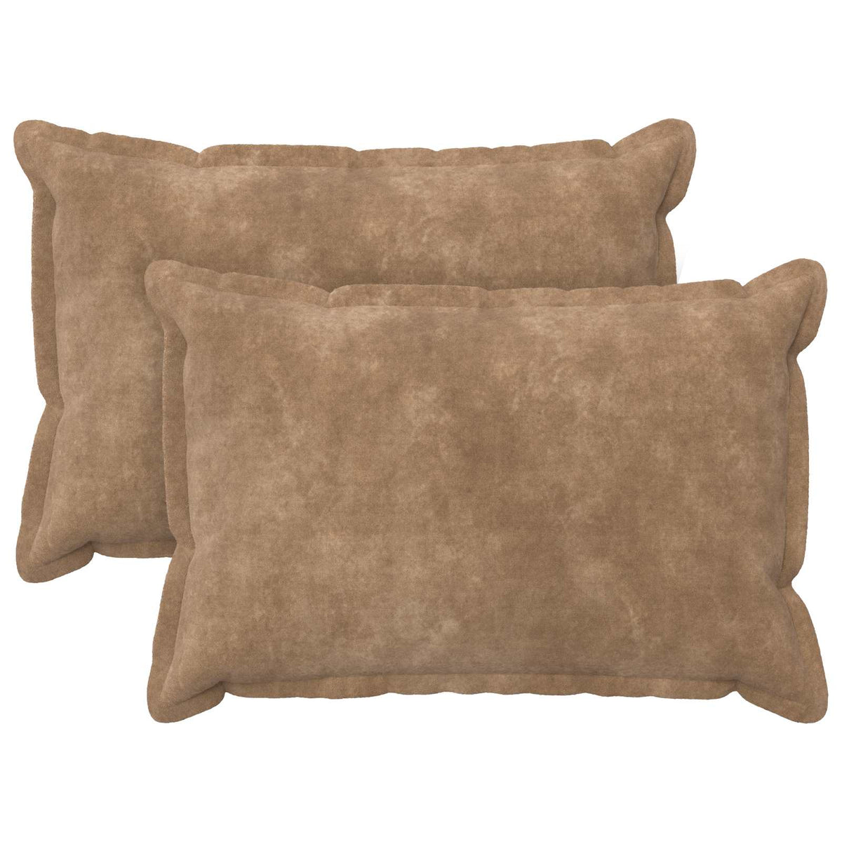 Presvlaka za jastuk 2 pcs HOUTEN Sivosmeđa 50 x 80 cm