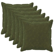 Presvlaka za jastuk 6 pcs HOUTEN Zelena 55 x 55 cm