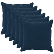 Presvlaka za jastuk 6 pcs HOUTEN Plava 55 x 55 cm