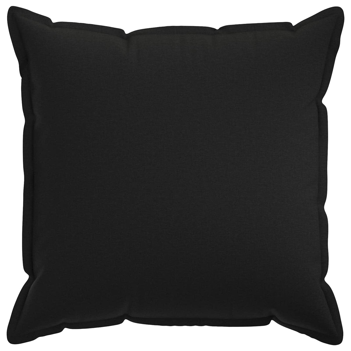 Presvlaka za jastuk 2 pcs HOUTEN Crna 60 x 60 cm Umjetni lan