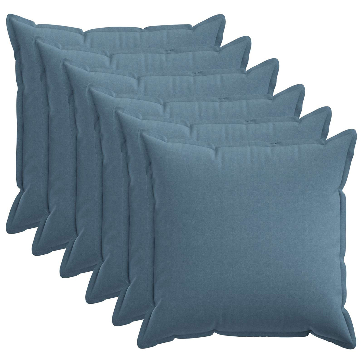 Presvlaka za jastuk 6 pcs HOUTEN Traper plava 60 x 60 cm