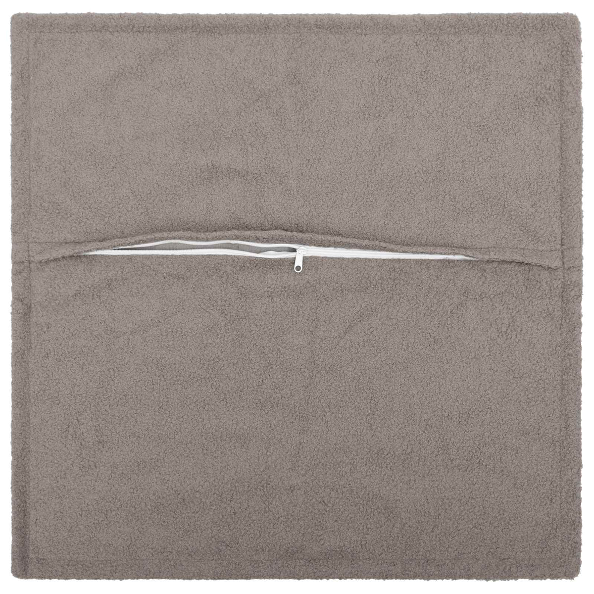 Presvlaka za jastuk 2 pcs HOUTEN Svjetlosiva 60 x 60 cm Bouclé