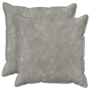 Presvlaka za jastuk 2 pcs HOUTEN Svjetlosiva 60 x 60 cm