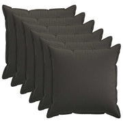 Presvlaka za jastuk 6 pcs HOUTEN Tamnosiva 65 x 65 cm
