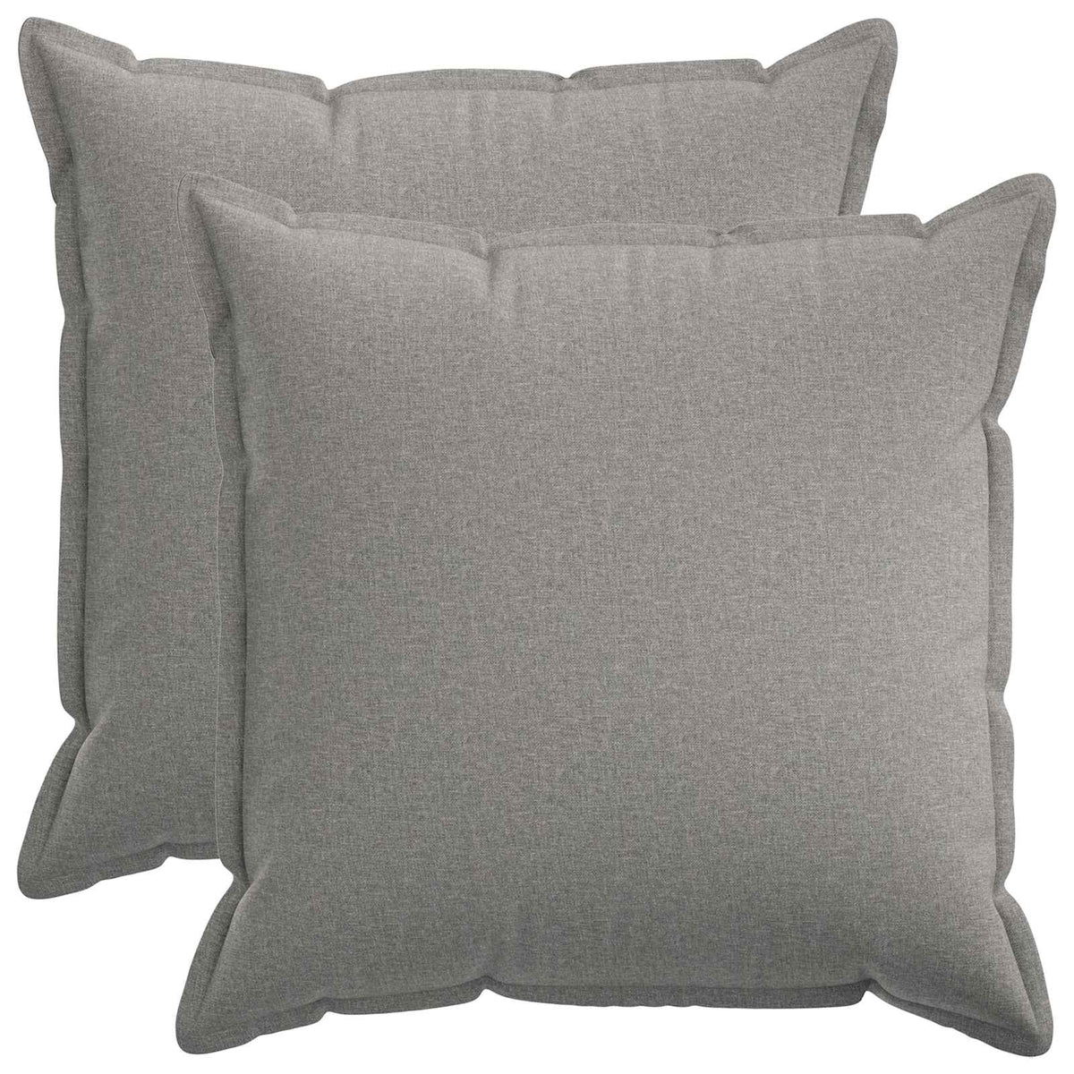 Presvlaka za jastuk 2 pcs HOUTEN Oblačnosiva 65 x 65 cm