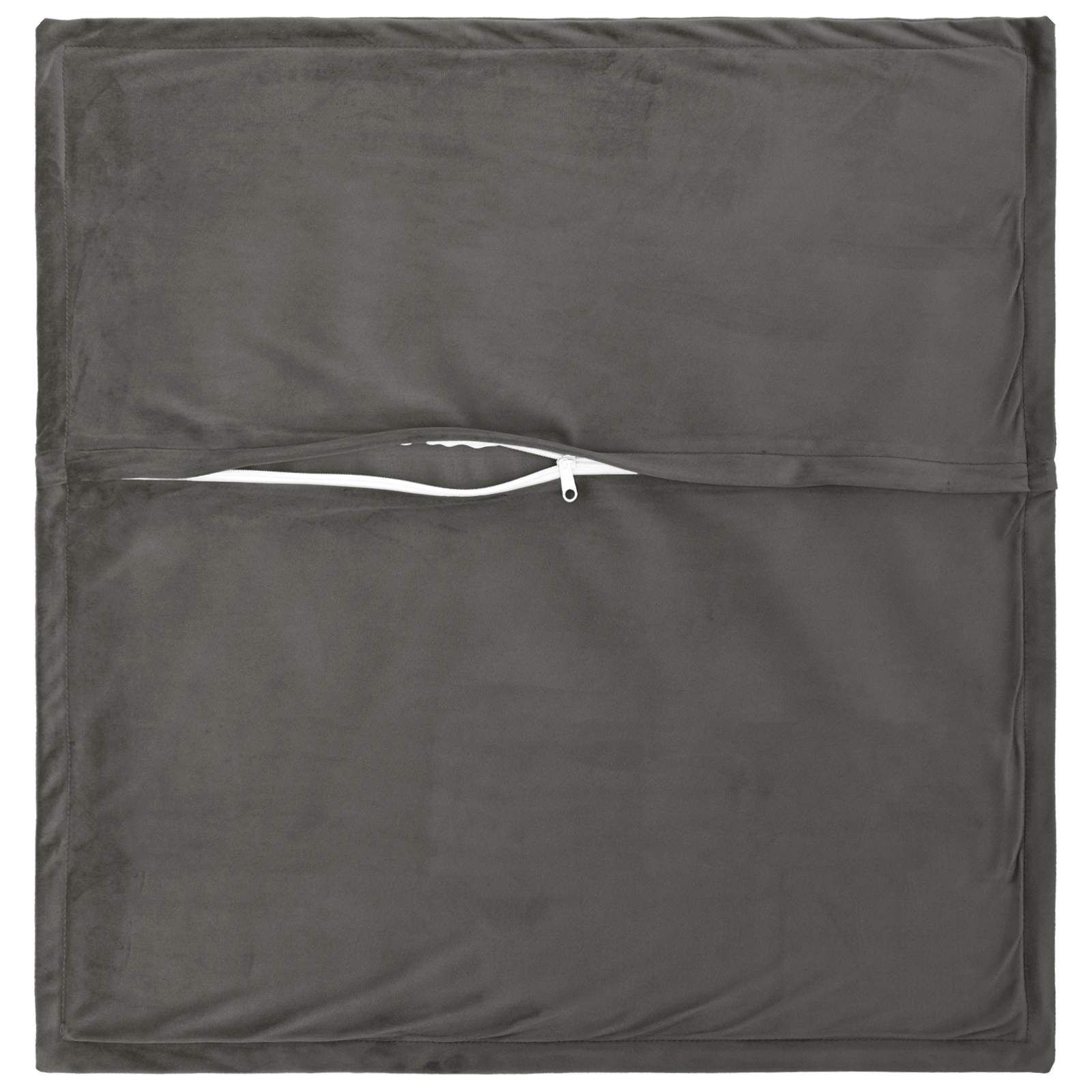 Presvlaka za jastuk 6 pcs HOUTEN Tamnosiva 65 x 65 cm Baršun
