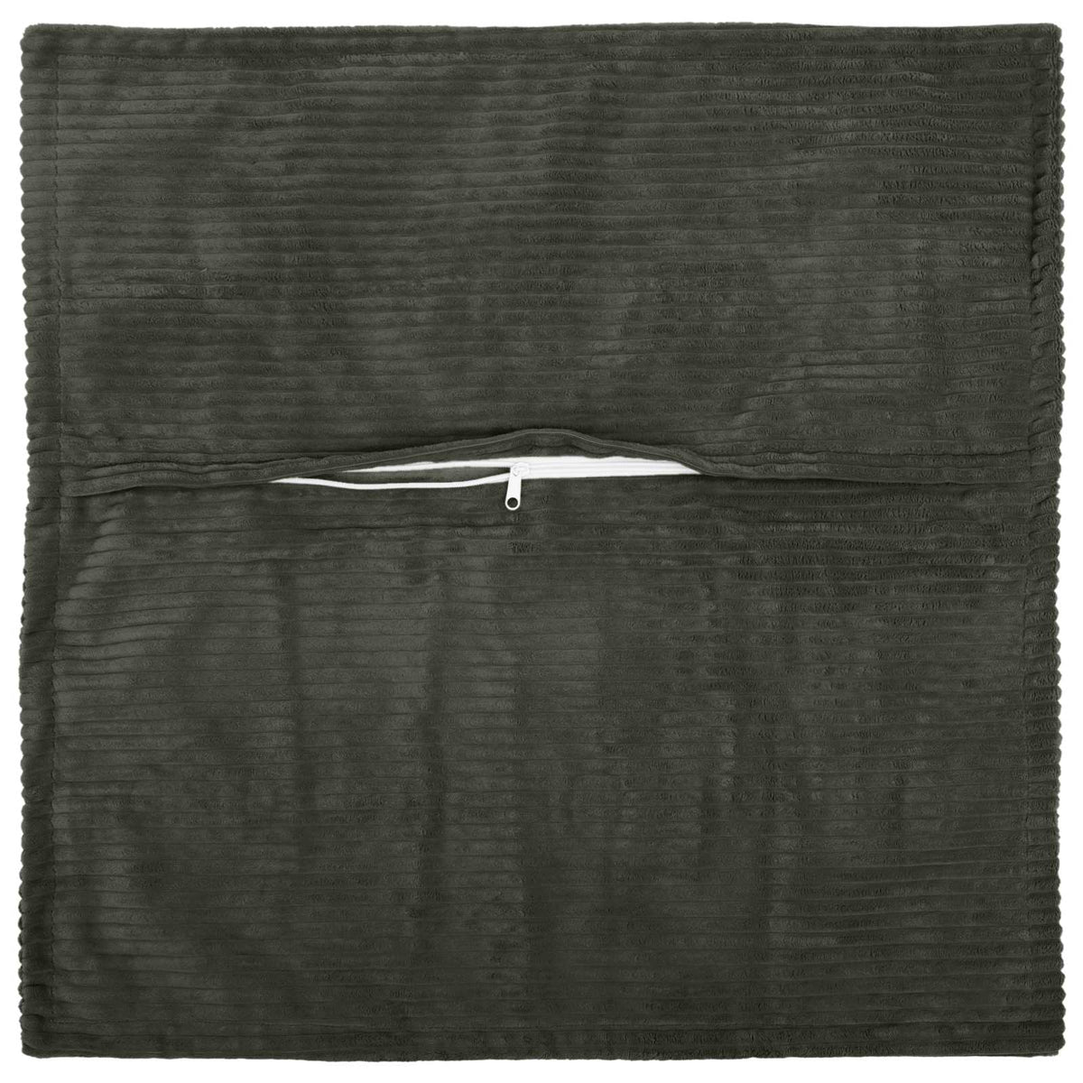 Presvlaka za jastuk 2 kom. HOUTEN Antracit 65 x 65 cm Kord