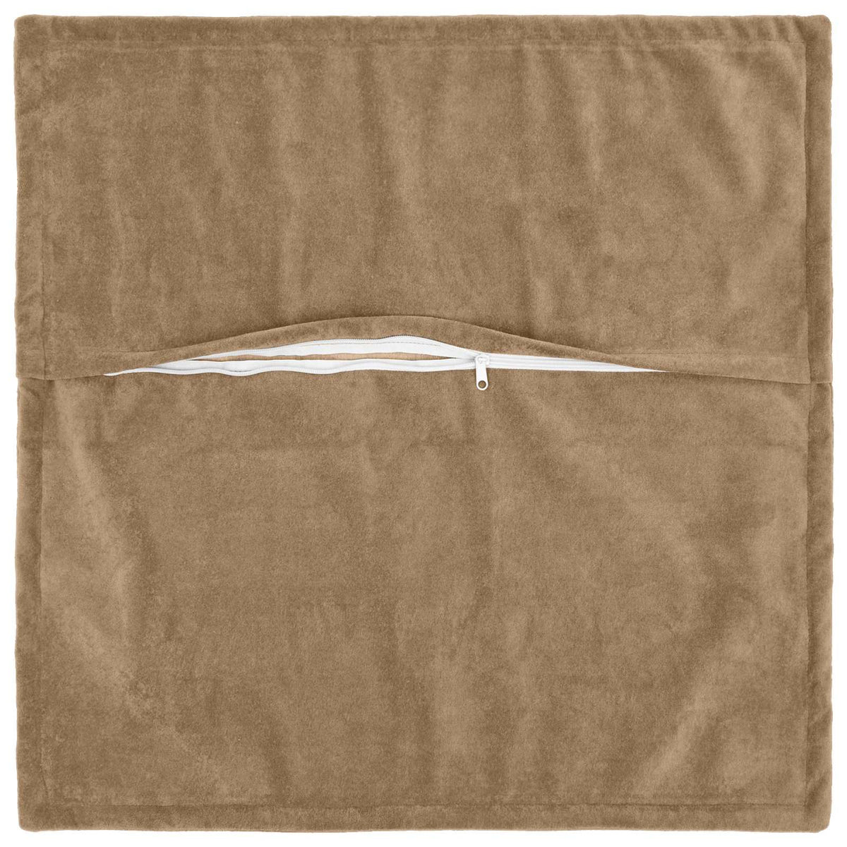 Presvlaka za jastuk 2 pcs HOUTEN Sivosmeđa 65 x 65 cm