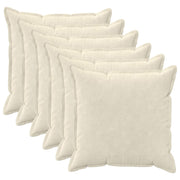 Presvlaka za jastuk 6 pcs HOUTEN Krem 65 x 65 cm
