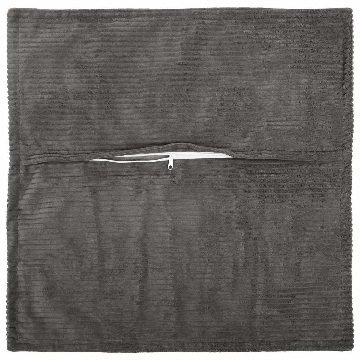 Presvlaka za jastuk 6 kom. HOUTEN Tamnosiva 70 x 70 cm Kord