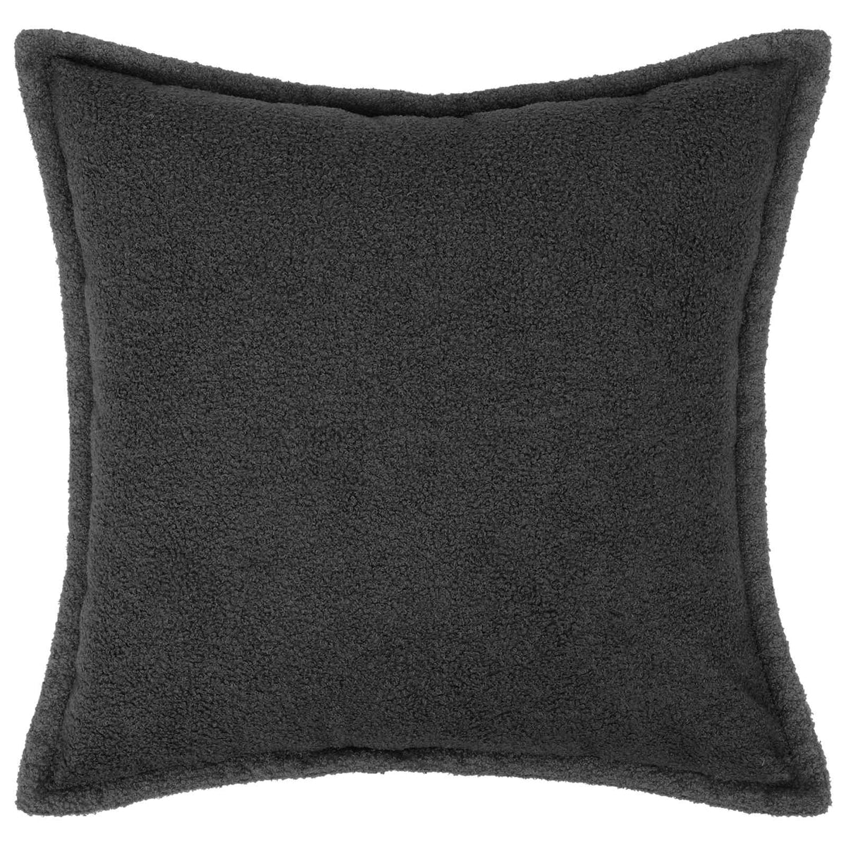 Presvlaka za jastuk 2 pcs HOUTEN Tamnosiva 70 x 70 cm Bouclé
