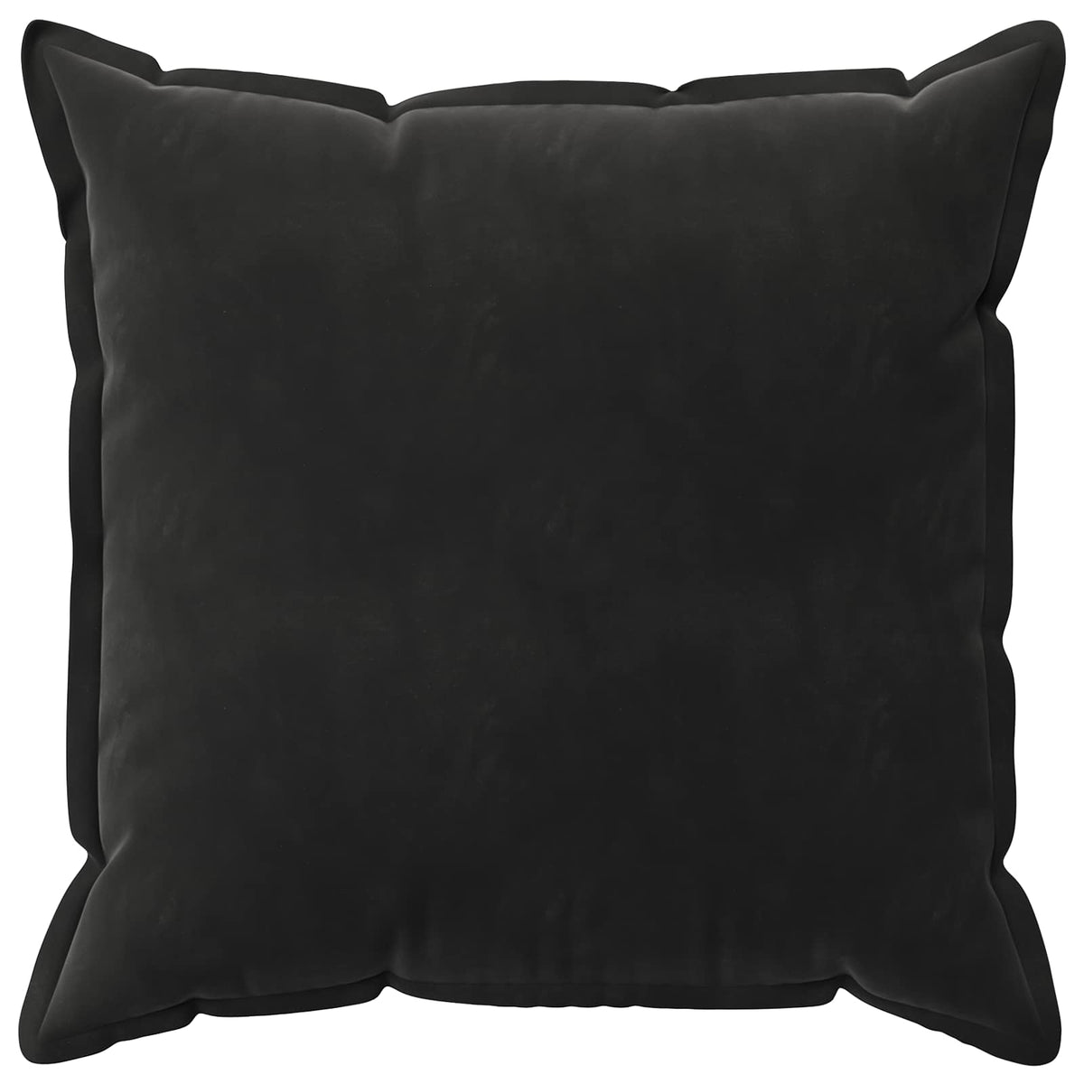 Presvlaka za jastuk 2 pcs HOUTEN Crna 80 x 80 cm Baršun