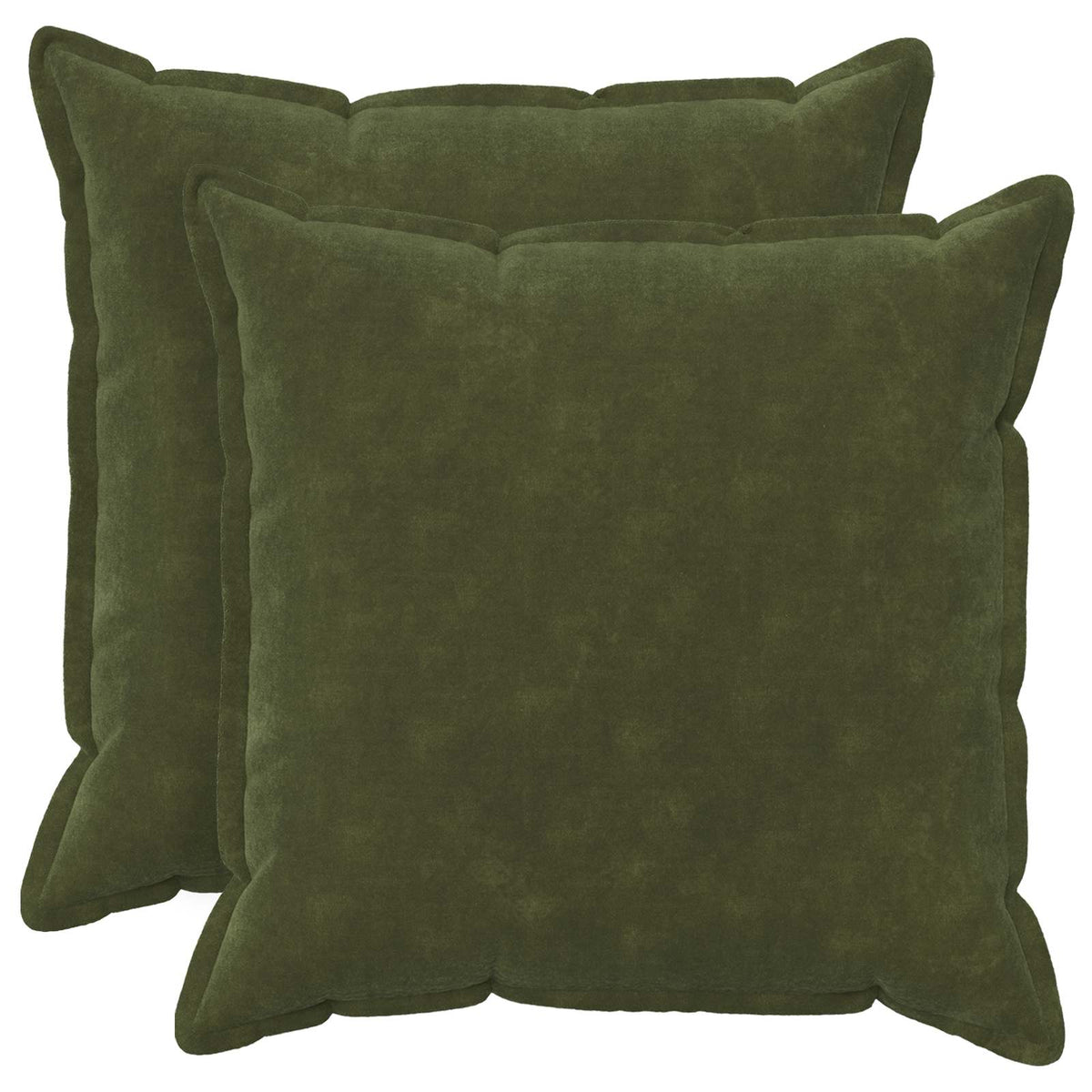 Presvlaka za jastuk 2 pcs HOUTEN Zelena 80 x 80 cm