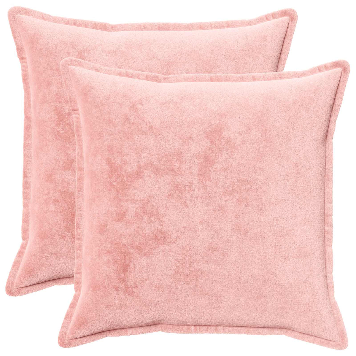 Presvlaka za jastuk 2 pcs HOUTEN Ružičasta 80 x 80 cm Flanel