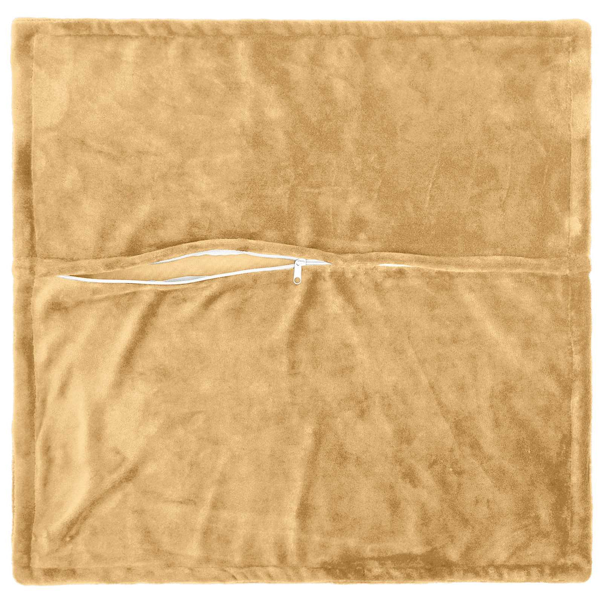 Presvlaka za jastuk 6 pcs HOUTEN Sivosmeđa 80 x 80 cm Flanel