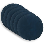 Presvlaka za jastuk 6 pcs HEERLEN Plava Ø 30 cm Mikrofibra Flis