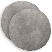 Presvlaka za jastuk 2 pcs HEERLEN Svjetlosiva Ø 30 cm