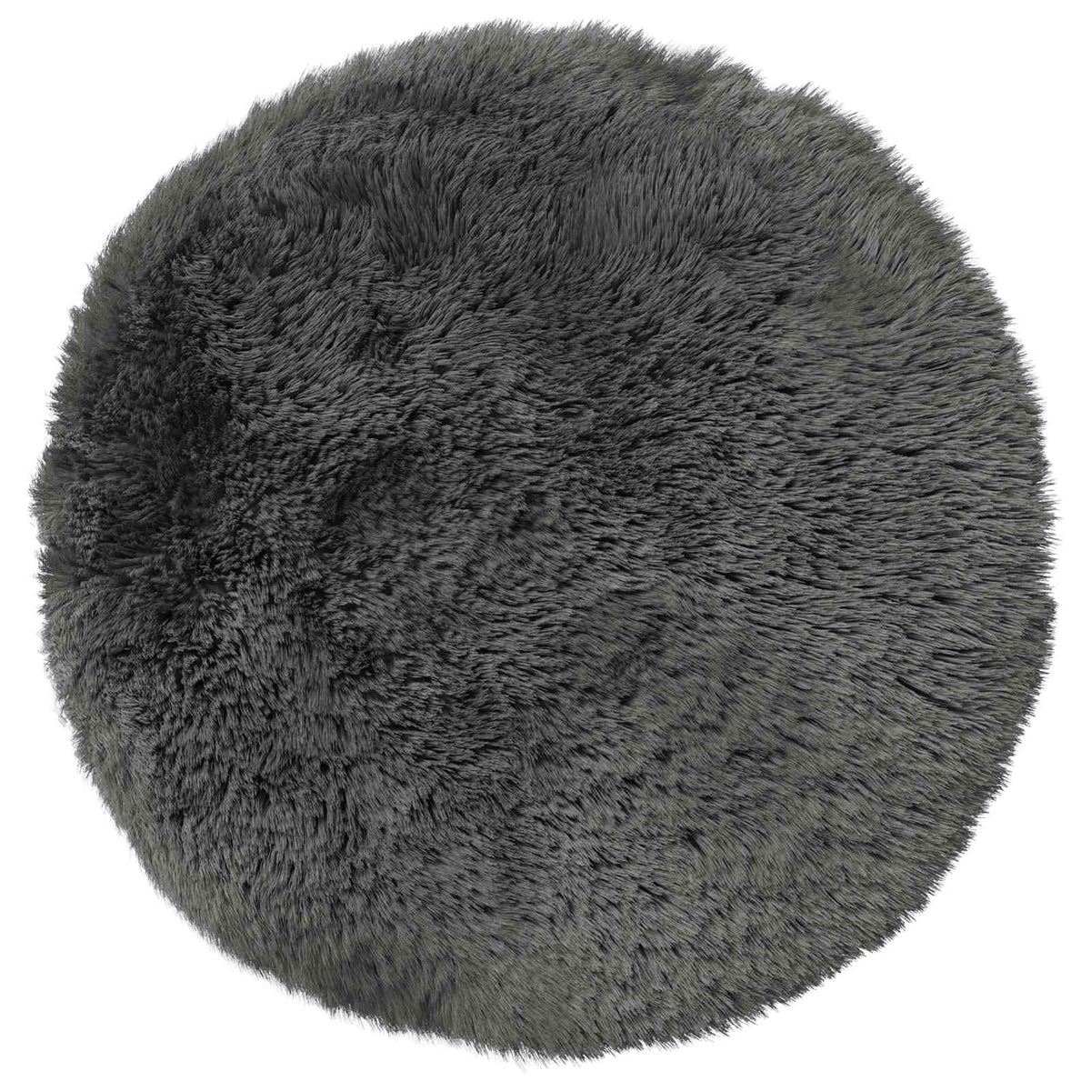 Presvlaka za jastuk 6 pcs HEERLEN Svjetlosiva Ø 30 cm PV flis