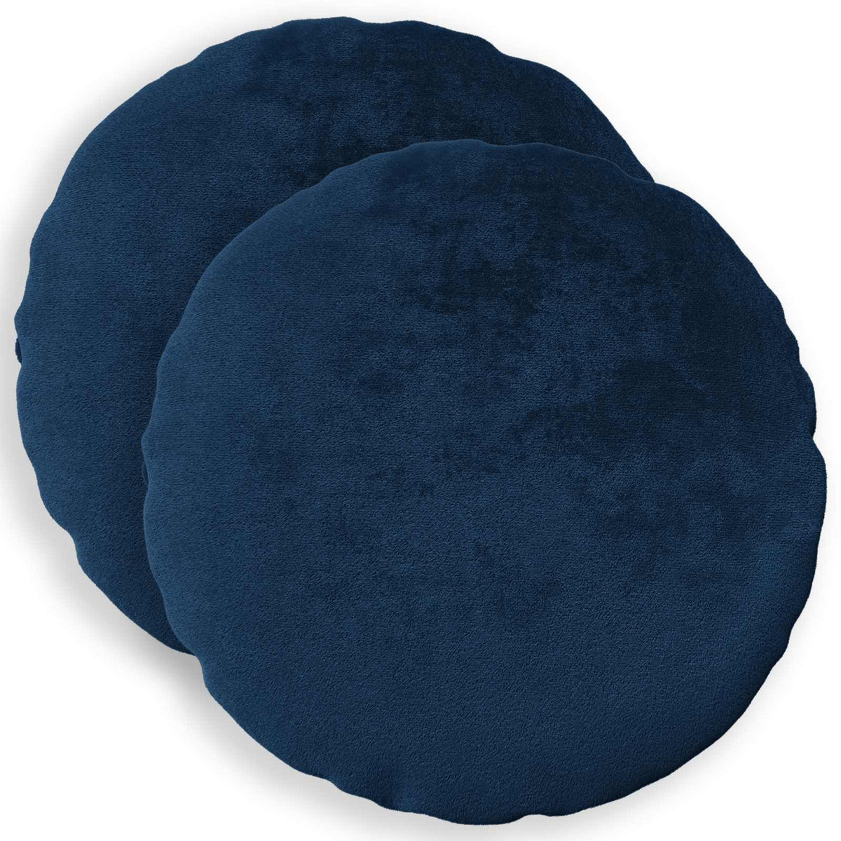 Presvlaka za jastuk 2 pcs HEERLEN Mornarsko plava Ø 30 cm