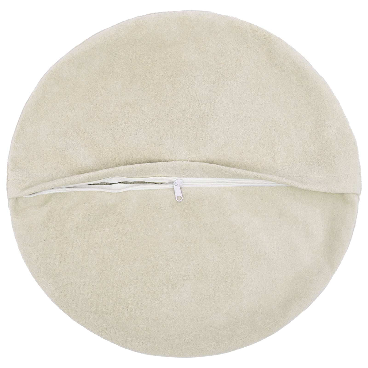 Presvlaka za jastuk 6 pcs HEERLEN Krem Ø 40 cm Mikrofibra Flis