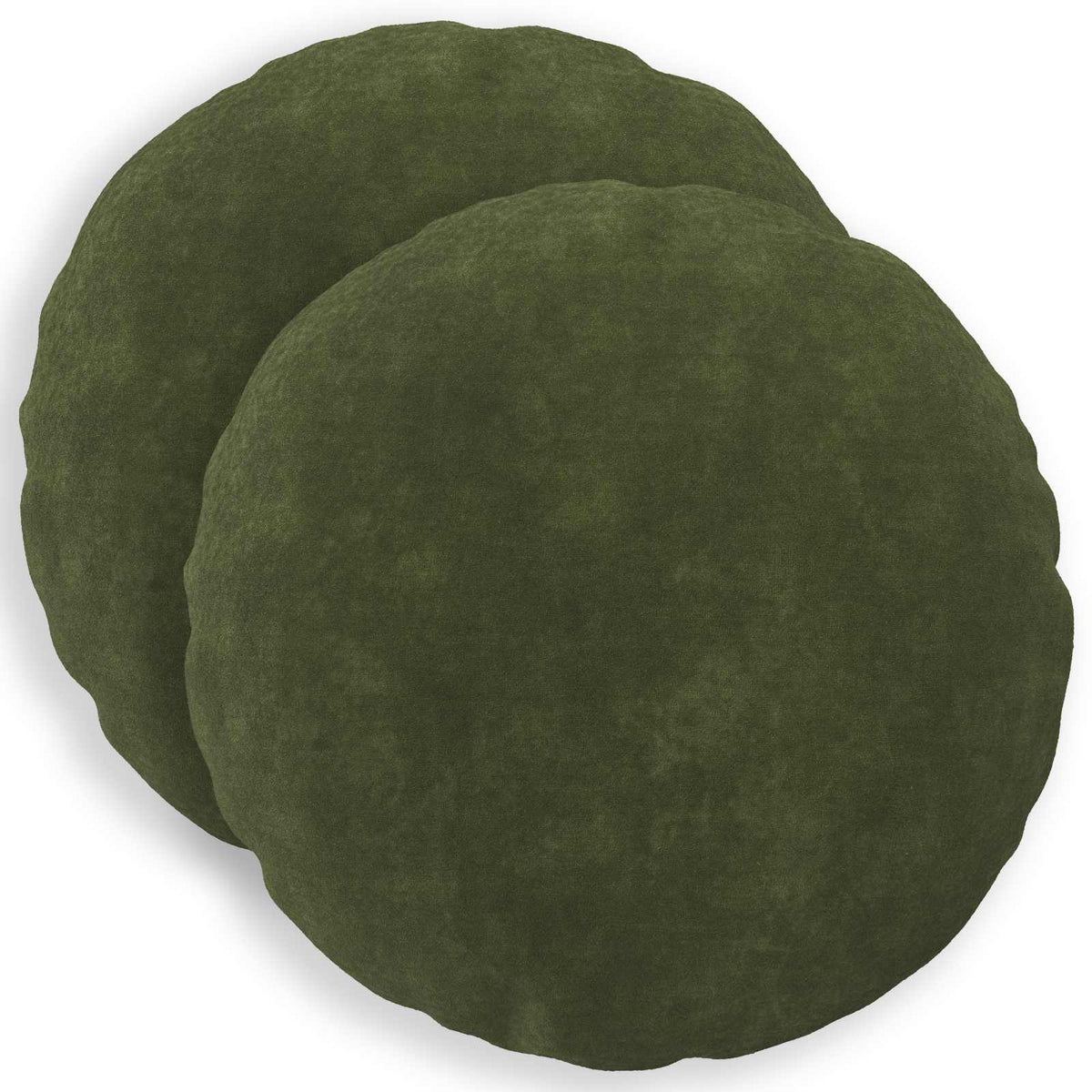 Presvlaka za jastuk 2 pcs HEERLEN Zelena Ø 40 cm
