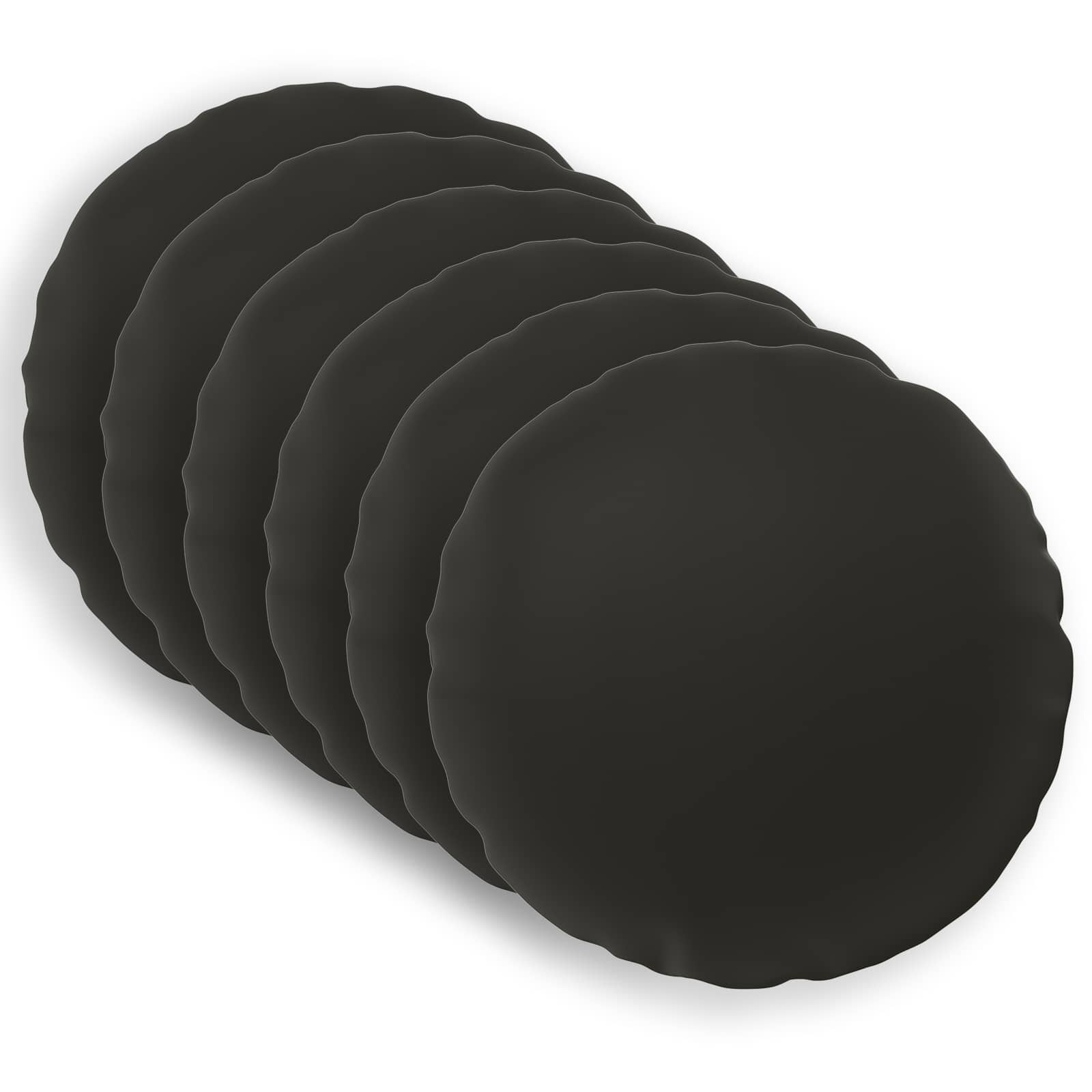 Presvlaka za jastuk 6 pcs HEERLEN Šareni Ø 40 cm Poliester