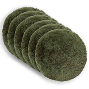 Presvlaka za jastuk 6 pcs HEERLEN Zelena Ø 40 cm PV flis
