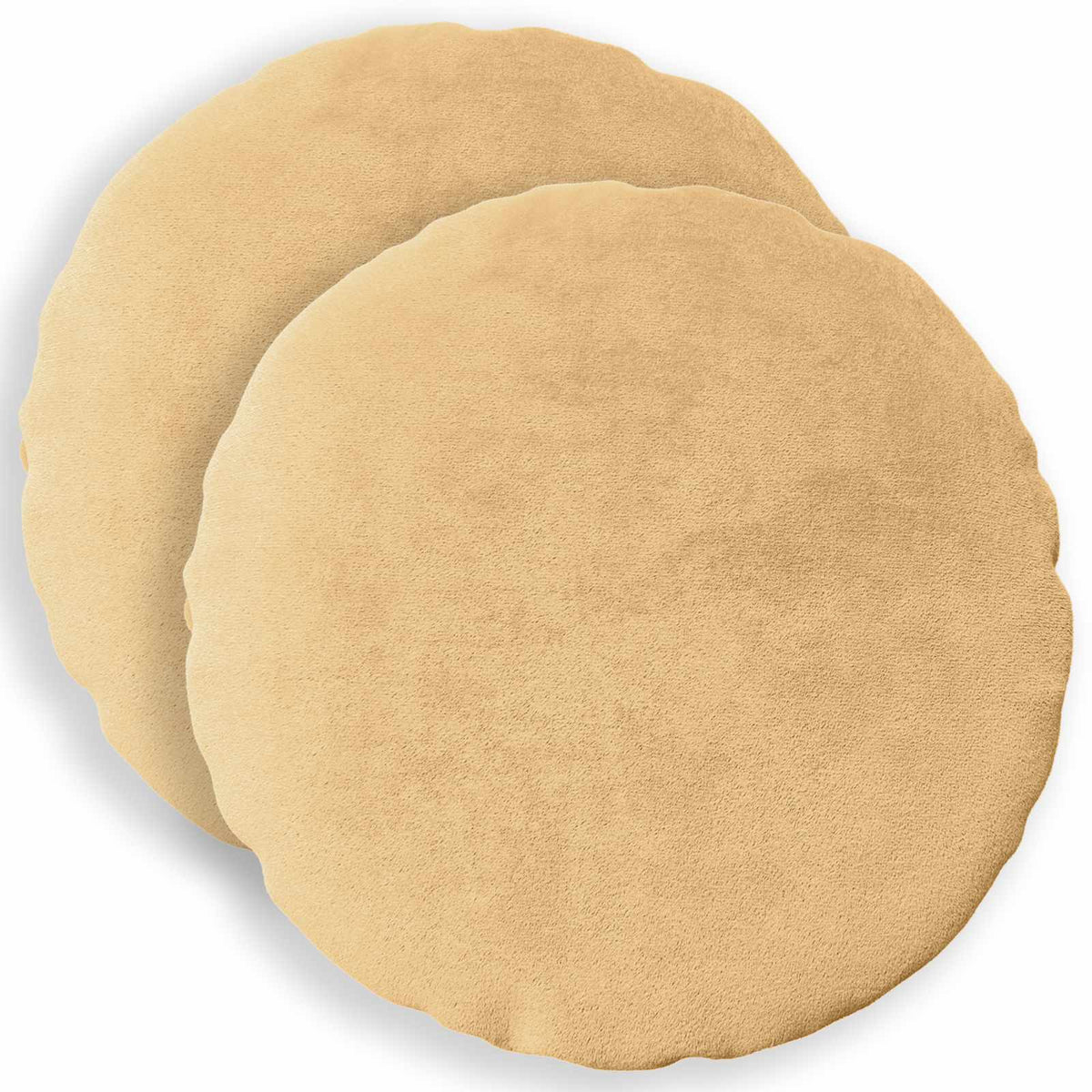 Presvlaka za jastuk 2 pcs HEERLEN Sivosmeđa Ø 40 cm Flanel