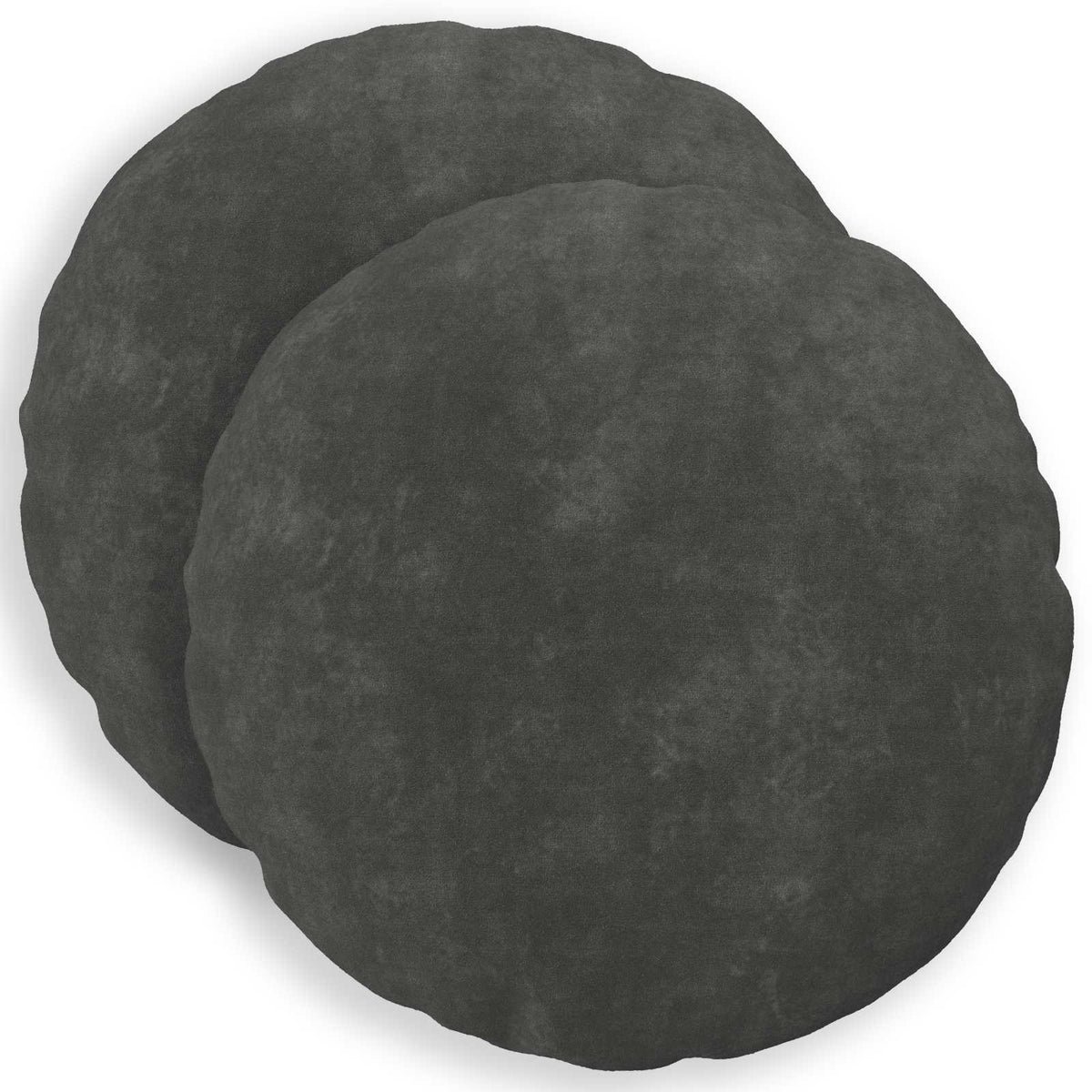 Presvlaka za jastuk 2 pcs HEERLEN Antracit Ø 50 cm