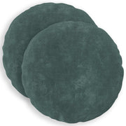 Presvlaka za jastuk 2 pcs HEERLEN Morska plava Ø 50 cm