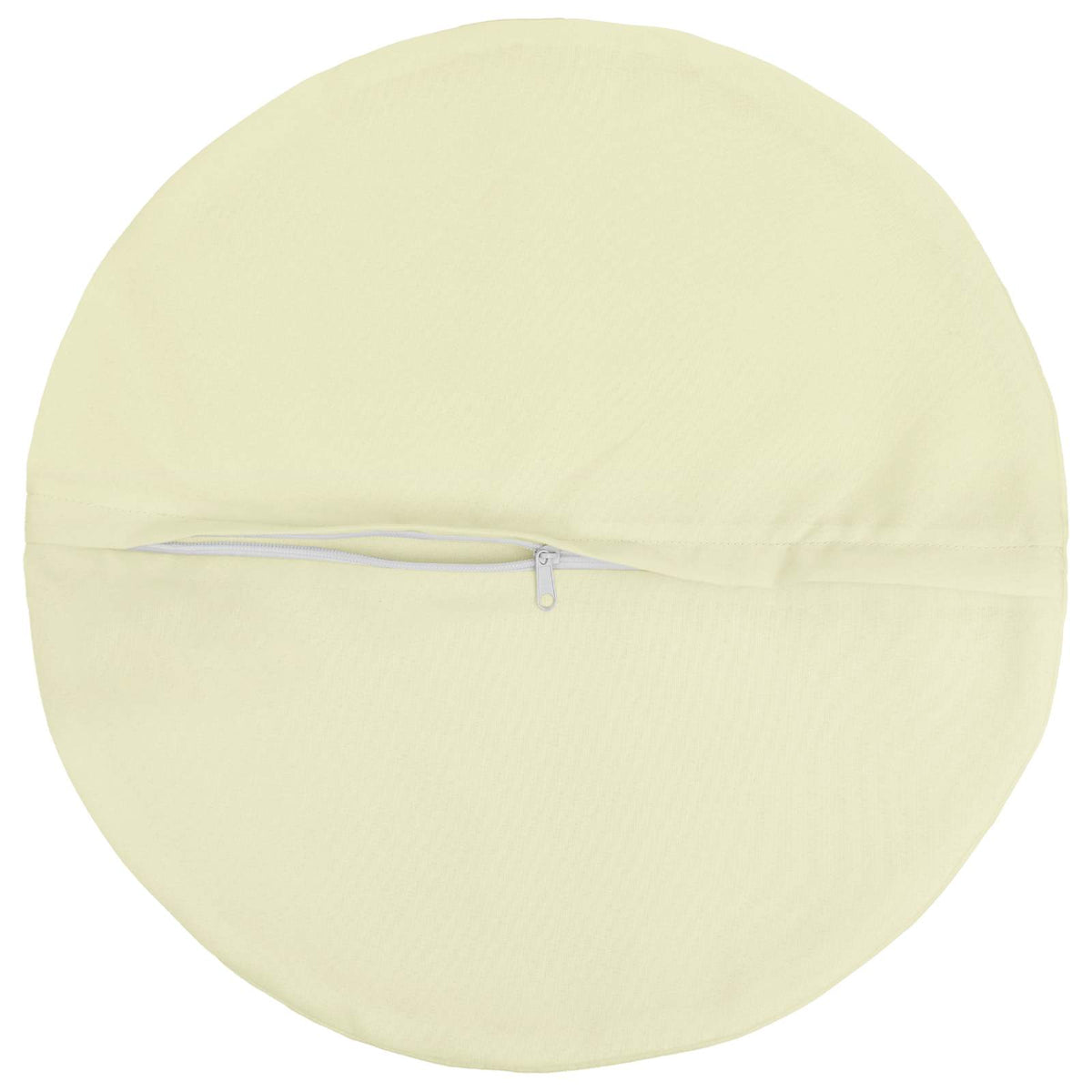 Presvlaka za jastuk 6 pcs HEERLEN Krem Ø 50 cm Poliester